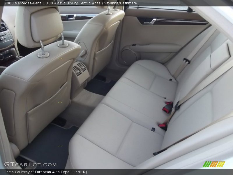 Arctic White / Savanna/Cashmere 2008 Mercedes-Benz C 300 4Matic Luxury