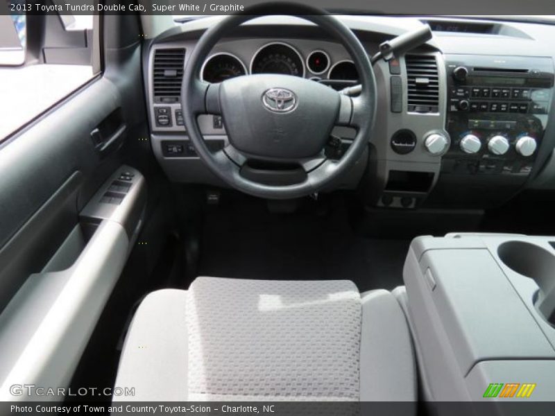 Super White / Graphite 2013 Toyota Tundra Double Cab