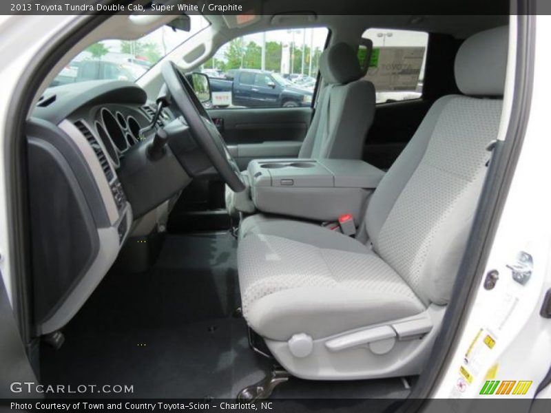 Super White / Graphite 2013 Toyota Tundra Double Cab