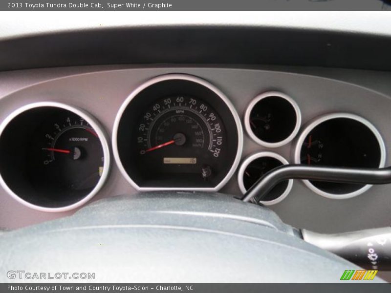 Super White / Graphite 2013 Toyota Tundra Double Cab