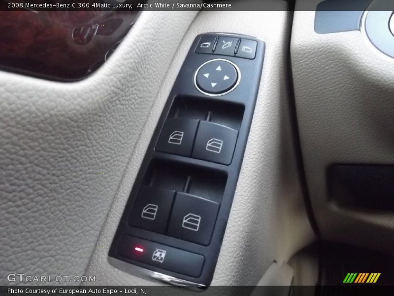 Arctic White / Savanna/Cashmere 2008 Mercedes-Benz C 300 4Matic Luxury