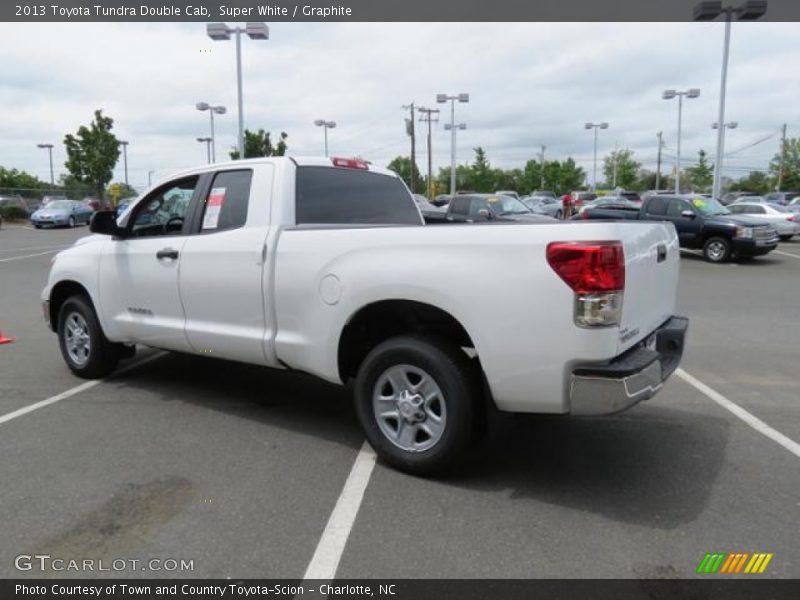 Super White / Graphite 2013 Toyota Tundra Double Cab