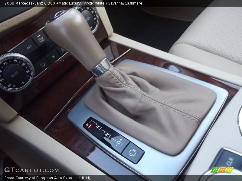 Arctic White / Savanna/Cashmere 2008 Mercedes-Benz C 300 4Matic Luxury