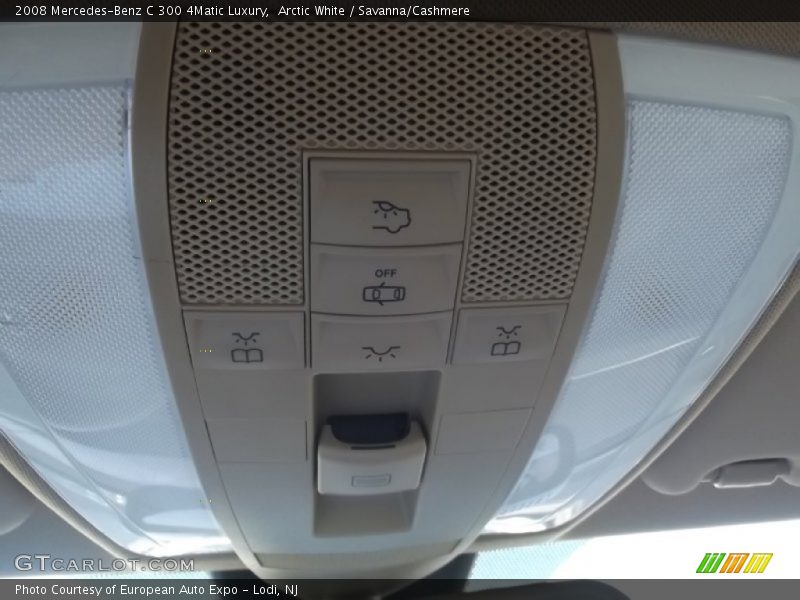 Arctic White / Savanna/Cashmere 2008 Mercedes-Benz C 300 4Matic Luxury