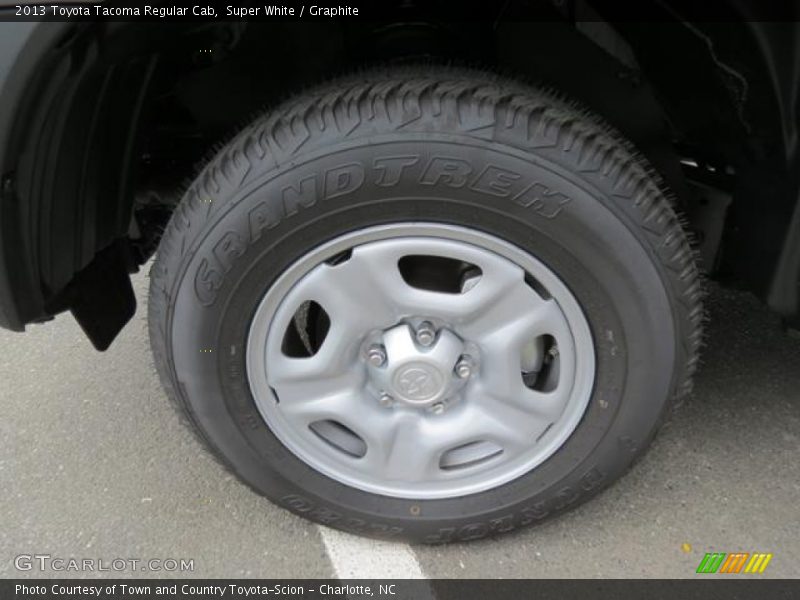 Super White / Graphite 2013 Toyota Tacoma Regular Cab