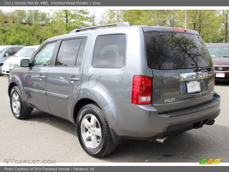 Polished Metal Metallic / Gray 2011 Honda Pilot EX 4WD