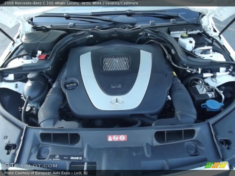 Arctic White / Savanna/Cashmere 2008 Mercedes-Benz C 300 4Matic Luxury