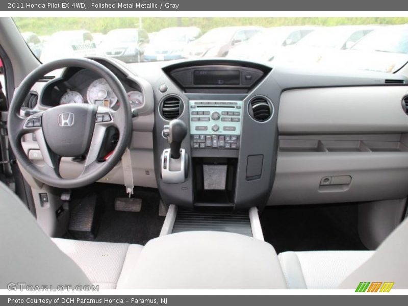 Polished Metal Metallic / Gray 2011 Honda Pilot EX 4WD