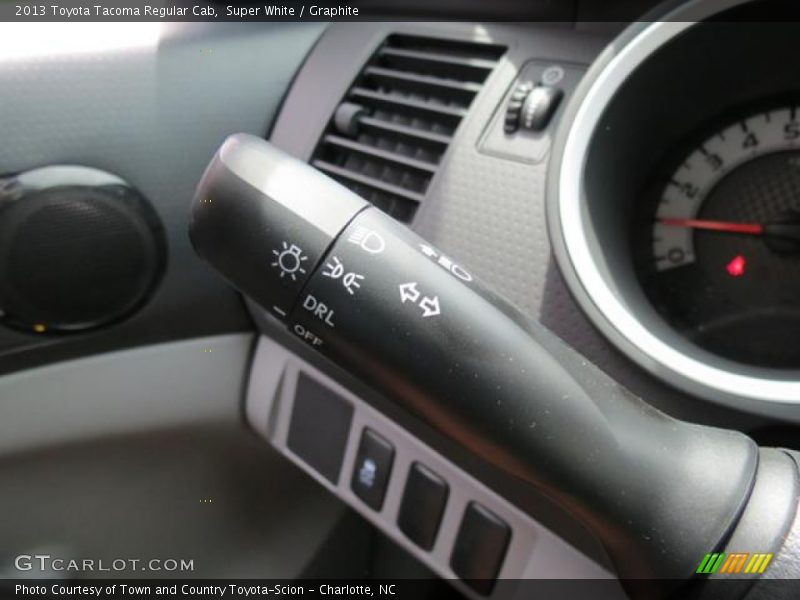 Super White / Graphite 2013 Toyota Tacoma Regular Cab
