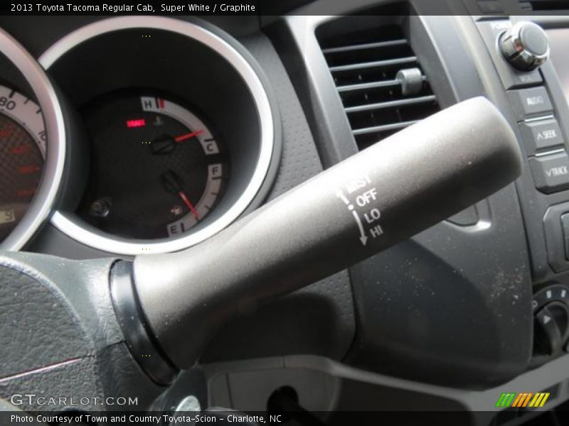 Super White / Graphite 2013 Toyota Tacoma Regular Cab