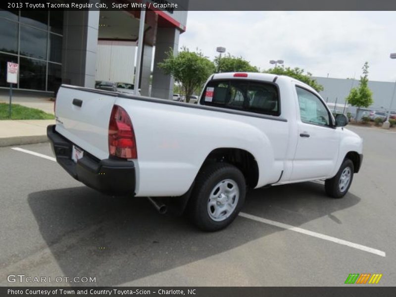 Super White / Graphite 2013 Toyota Tacoma Regular Cab