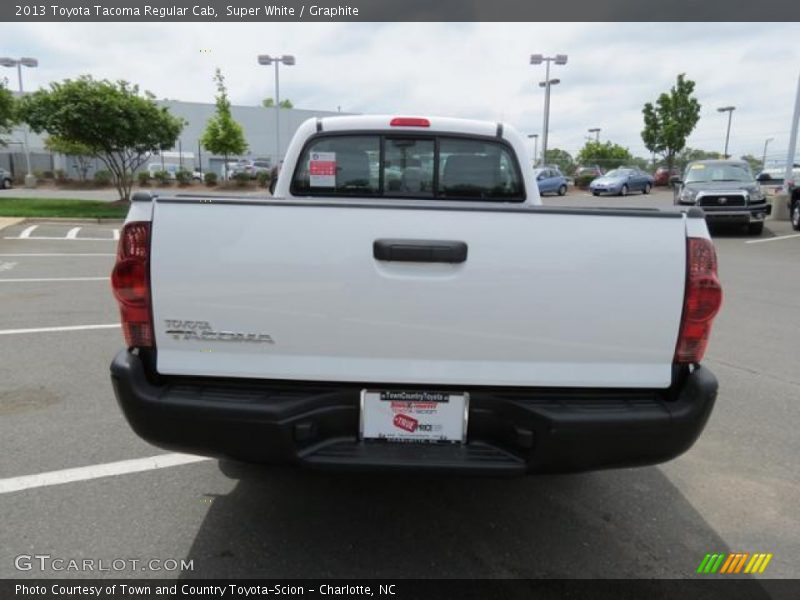 Super White / Graphite 2013 Toyota Tacoma Regular Cab