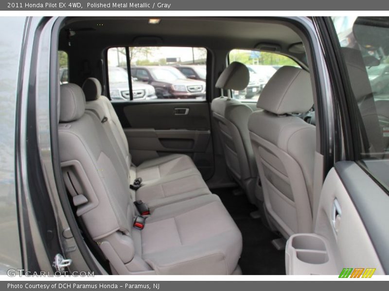 Polished Metal Metallic / Gray 2011 Honda Pilot EX 4WD