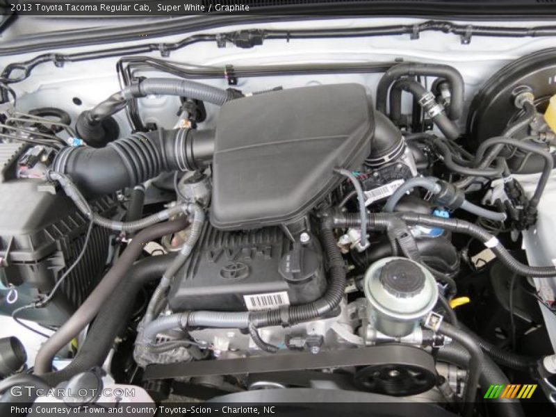 Super White / Graphite 2013 Toyota Tacoma Regular Cab