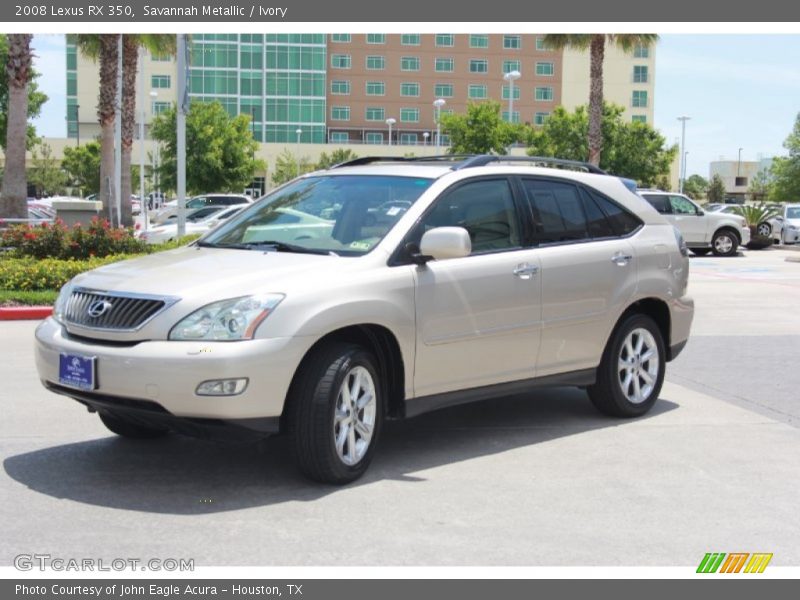Savannah Metallic / Ivory 2008 Lexus RX 350