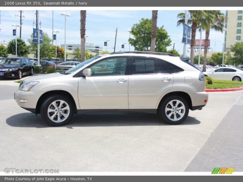 Savannah Metallic / Ivory 2008 Lexus RX 350