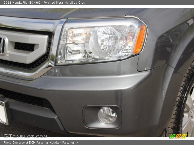 Polished Metal Metallic / Gray 2011 Honda Pilot EX 4WD