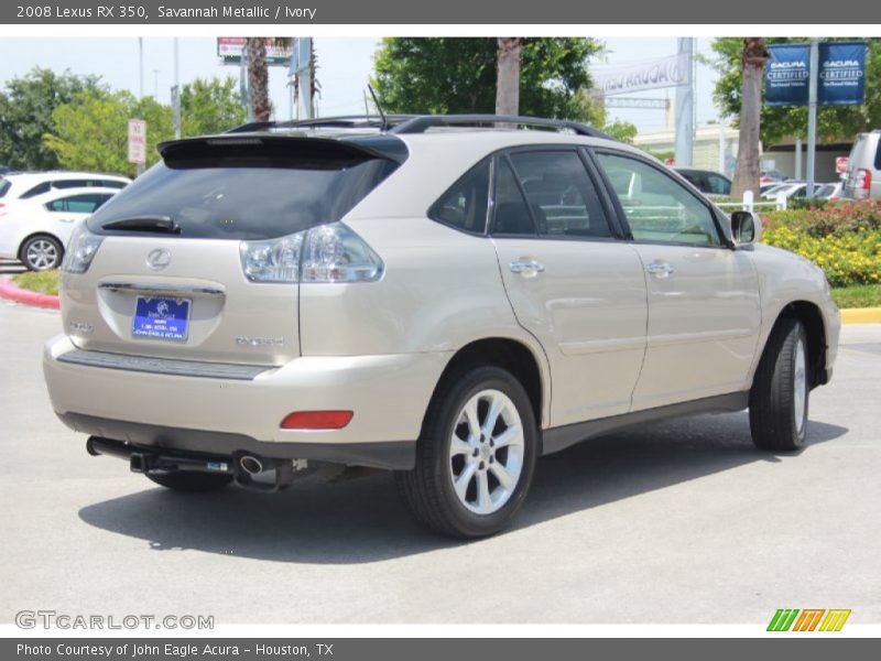 Savannah Metallic / Ivory 2008 Lexus RX 350