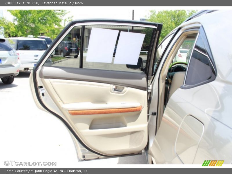 Savannah Metallic / Ivory 2008 Lexus RX 350