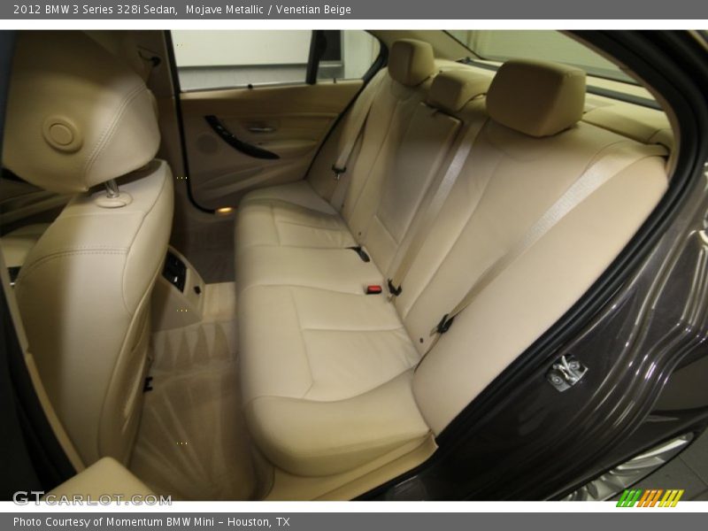 Rear Seat of 2012 3 Series 328i Sedan