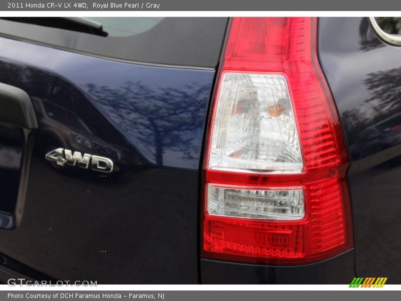 Royal Blue Pearl / Gray 2011 Honda CR-V LX 4WD