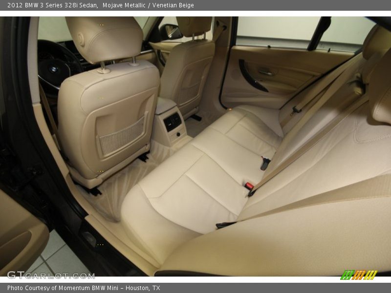 Rear Seat of 2012 3 Series 328i Sedan
