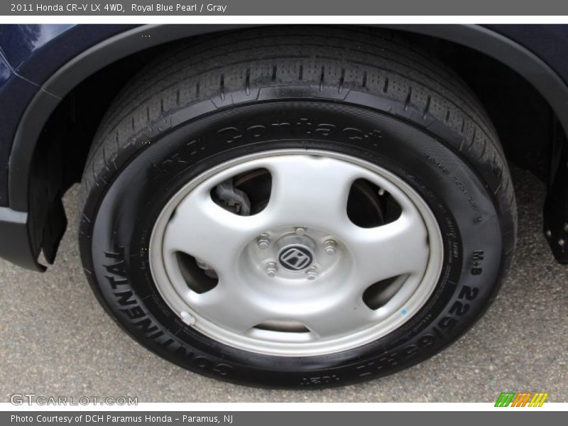 Royal Blue Pearl / Gray 2011 Honda CR-V LX 4WD