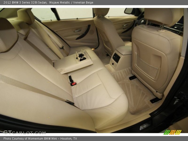 Rear Seat of 2012 3 Series 328i Sedan