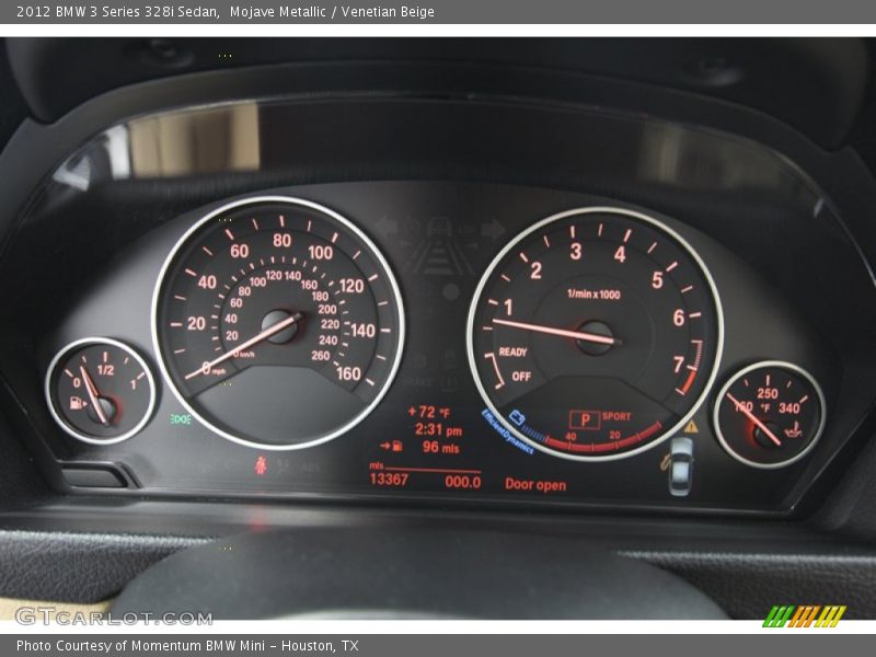  2012 3 Series 328i Sedan 328i Sedan Gauges