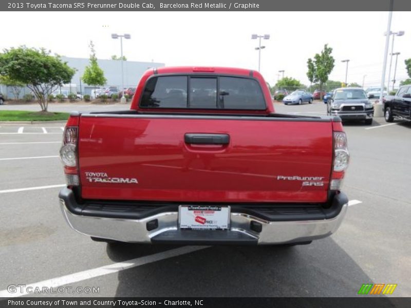 Barcelona Red Metallic / Graphite 2013 Toyota Tacoma SR5 Prerunner Double Cab