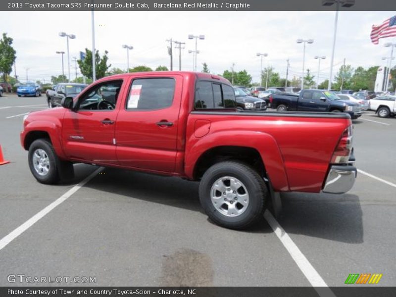 Barcelona Red Metallic / Graphite 2013 Toyota Tacoma SR5 Prerunner Double Cab