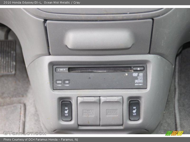 Ocean Mist Metallic / Gray 2010 Honda Odyssey EX-L