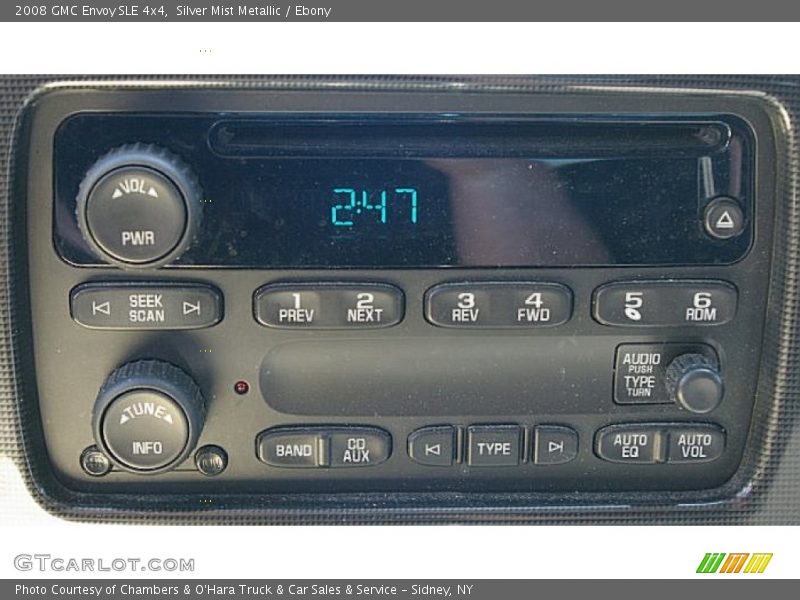 Silver Mist Metallic / Ebony 2008 GMC Envoy SLE 4x4