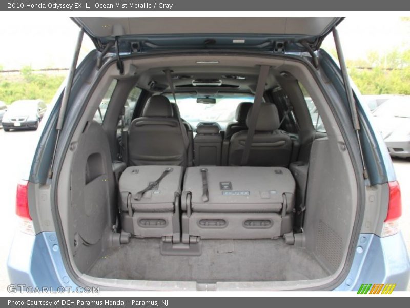 Ocean Mist Metallic / Gray 2010 Honda Odyssey EX-L