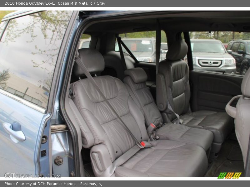 Ocean Mist Metallic / Gray 2010 Honda Odyssey EX-L