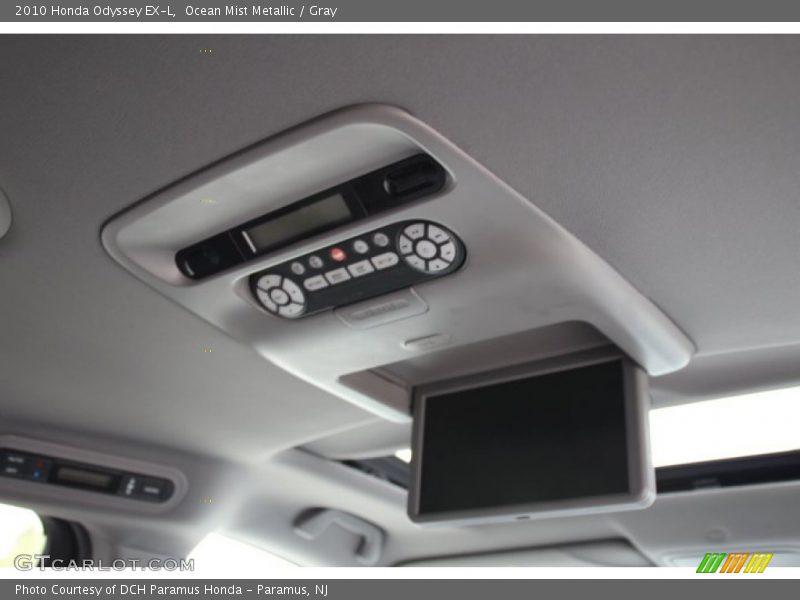 Ocean Mist Metallic / Gray 2010 Honda Odyssey EX-L