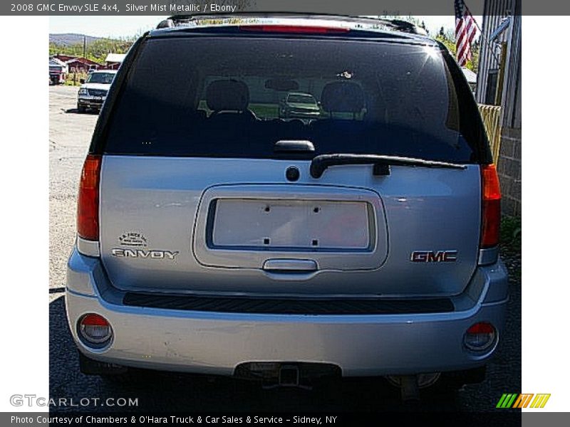Silver Mist Metallic / Ebony 2008 GMC Envoy SLE 4x4