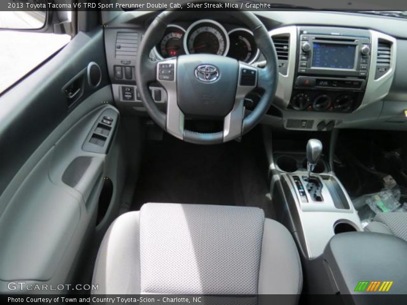 Silver Streak Mica / Graphite 2013 Toyota Tacoma V6 TRD Sport Prerunner Double Cab