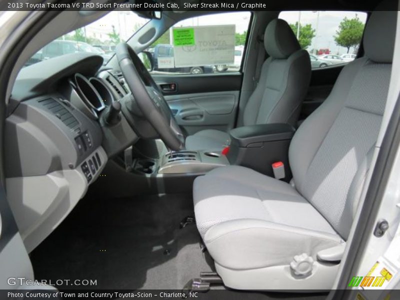 Silver Streak Mica / Graphite 2013 Toyota Tacoma V6 TRD Sport Prerunner Double Cab