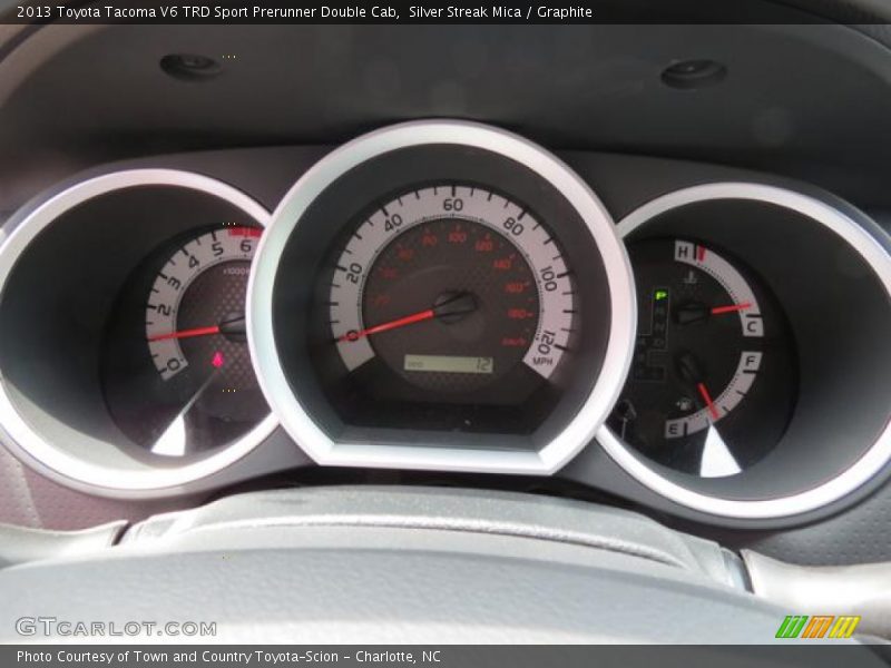 Silver Streak Mica / Graphite 2013 Toyota Tacoma V6 TRD Sport Prerunner Double Cab