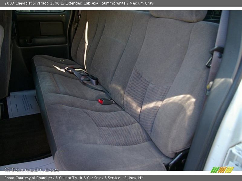 Summit White / Medium Gray 2003 Chevrolet Silverado 1500 LS Extended Cab 4x4