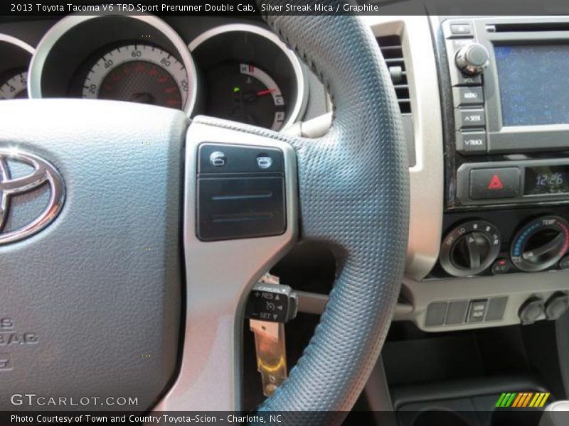 Silver Streak Mica / Graphite 2013 Toyota Tacoma V6 TRD Sport Prerunner Double Cab