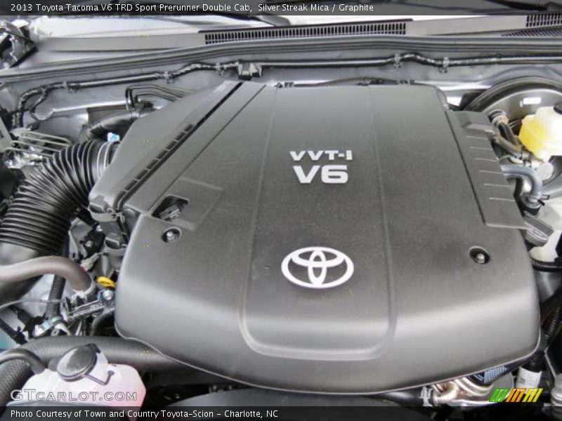 Silver Streak Mica / Graphite 2013 Toyota Tacoma V6 TRD Sport Prerunner Double Cab