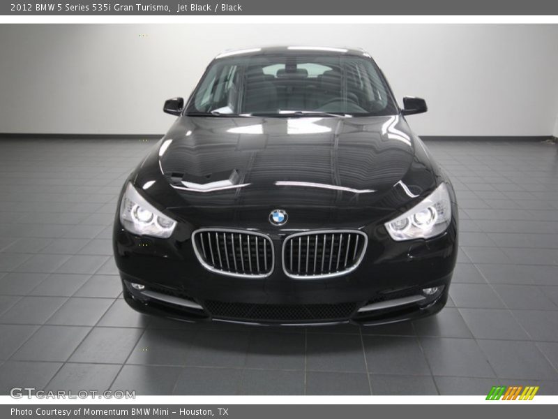 Jet Black / Black 2012 BMW 5 Series 535i Gran Turismo