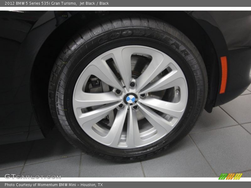 Jet Black / Black 2012 BMW 5 Series 535i Gran Turismo