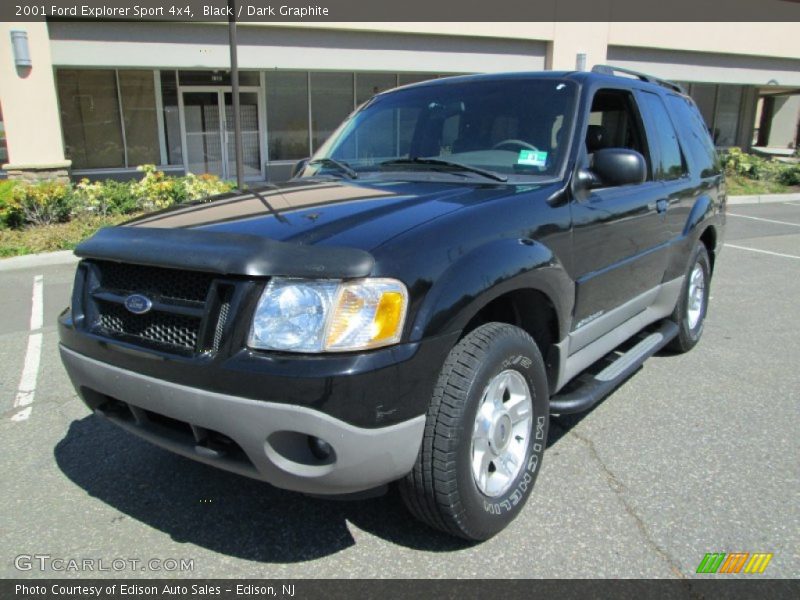 Black / Dark Graphite 2001 Ford Explorer Sport 4x4