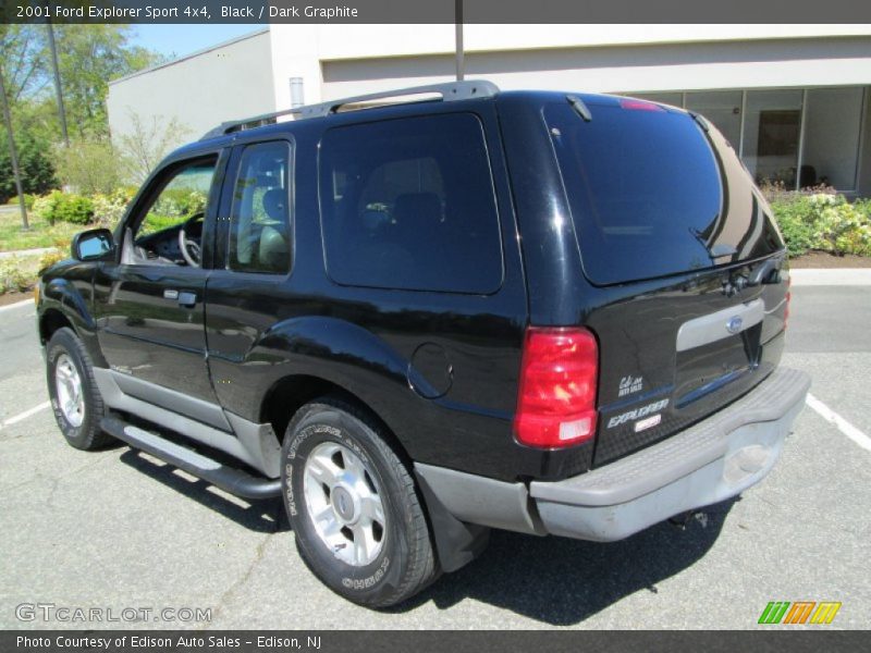 Black / Dark Graphite 2001 Ford Explorer Sport 4x4