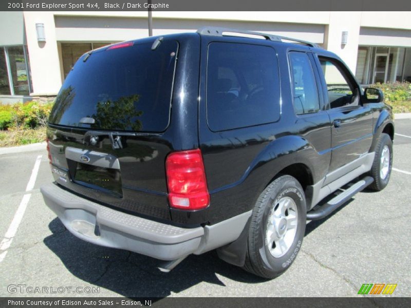 Black / Dark Graphite 2001 Ford Explorer Sport 4x4