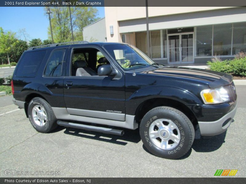Black / Dark Graphite 2001 Ford Explorer Sport 4x4