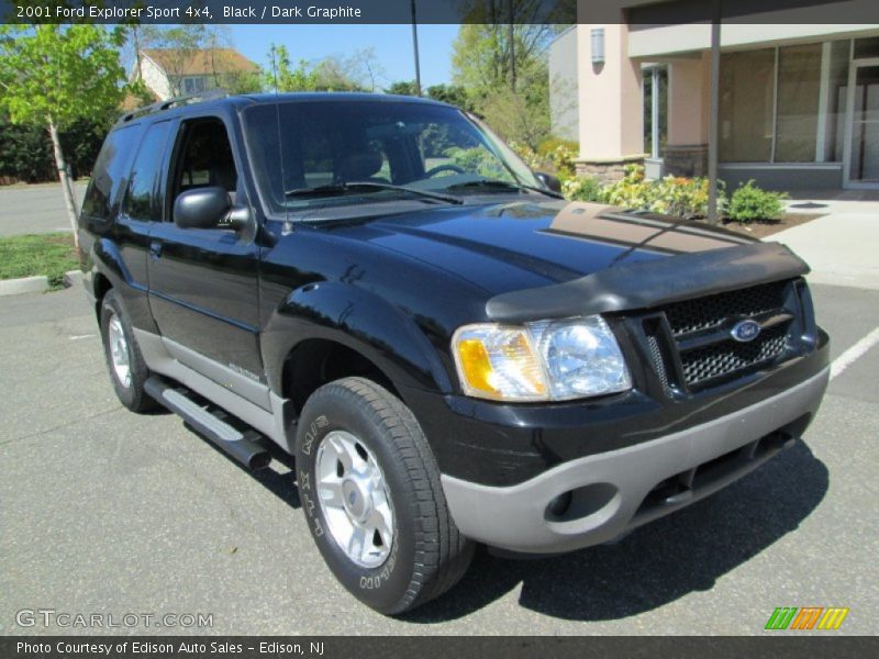 Black / Dark Graphite 2001 Ford Explorer Sport 4x4